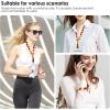 TENOC Universal Phone Lanyards, Cell Phone Wrist Strap, Multipurpose Neck Strap for ID Badges Card Holder Keys(G-red)