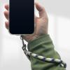 TENOC Universal Phone Wrist Strap, Colorful Nylon Lanyard Compatible with Most Cellphone(Purple)