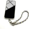 TENOC Universal Phone Wrist Strap, Colorful Nylon Lanyard Compatible with Most Cellphone(Purple)