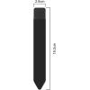TENOC Universal Stylus Holder, Adhesive Pencil Protected Sleeve Case, Elastic Pens Holder Storage Pouch Pocket Compatible for Pencil Pro 2nd/1st & USB-C, 1 Pcs, Black(Black x1)