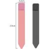 TENOC Universal Stylus Holder, Adhesive Pencil Protected Sleeve Case, Elastic Pens Holder Storage Pouch Pocket Compatible for Pencil Pro 2nd/1st & USB-C, 1 Pcs, Black(Grey+Pink)