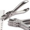 TENOC Handle Hole Punch 1-Piece, Paper Circle Bore Helper with Steel for Office, School, Home, Easy to Punch Hole for Kids and Adults(3)