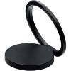TENOC Phone Grip 2 Pieces Black Universal Sticky Finger Strap Holder for Smartphone or Cell Phone Case(T1-Black)