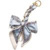 TENOC Purse Extender Chain, Crossbody Bag Charm, Bow Ribbon Handbag DIY Decoration Accessories(Blue)