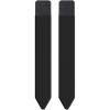 TENOC Universal Stylus Holder, Adhesive Pencil Protected Sleeve Case, Elastic Pens Holder Storage Pouch Pocket Compatible for Pencil Pro 2nd/1st & USB-C, 1 Pcs, Black(Black x2)