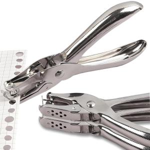 TENOC Handle Hole Punch 1-Piece, Paper Circle Bore Helper with Steel for Office, School, Home, Easy to Punch Hole for Kids and Adults(3)