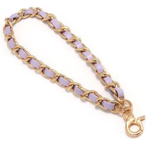TENOC Metal Phone Wrist Strap, Universal Cellphone Lanyard with Tether Tab, Hands-Free Anti Theft Phone Chain Wristlet(W-purple)