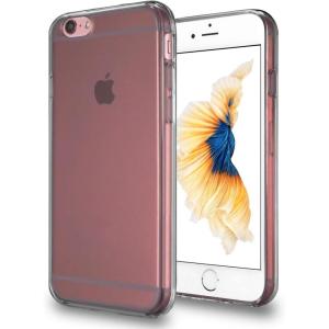 TENOC Phone Case Compatible with iPhone SE (2nd 2020 and 3rd 2022 Generation) & iPhone 7 & iPhone 8, Clear Case Shockproof Protective Bumper Slim Cover for 4.7 Inch(Clear Gray)