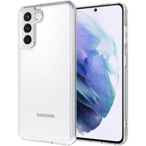 TENOC Phone Case for Samsung Galaxy S23 FE, Clear Case Shockproof Protective Bumper Slim Cover(Clear Anti-Yellowing)