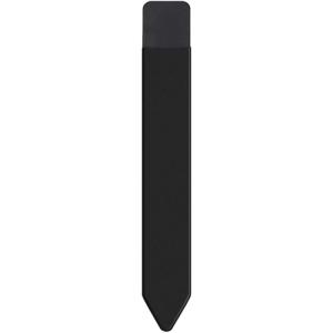TENOC Universal Stylus Holder, Adhesive Pencil Protected Sleeve Case, Elastic Pens Holder Storage Pouch Pocket Compatible for Pencil Pro 2nd/1st & USB-C, 1 Pcs, Black(Black x1)