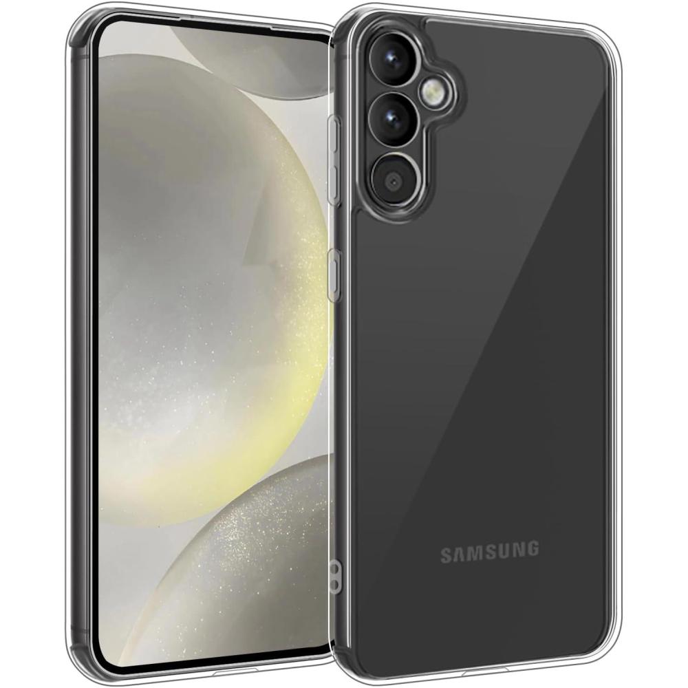 imageTENOC Phone Case for Samsung Galaxy S24 Clear Case Shockproof Protective Bumper Slim CoverClear AntiYellowing