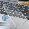 TENOC Phone Case for Samsung Galaxy A54 5G, Clear Case Non-Yellowing Protective Bumper Hard Back Cover(Clear)