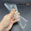 TENOC Phone Case for Samsung Galaxy A54 5G, Clear Case Non-Yellowing Protective Bumper Hard Back Cover(Clear)