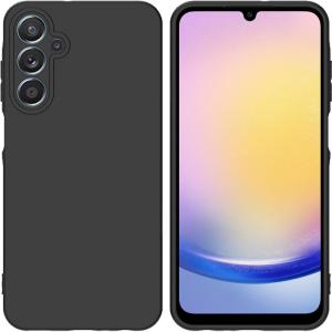 TENOC Phone Case for Samsung Galaxy A54 5G, Clear Case Non-Yellowing Protective Bumper Hard Back Cover(Black)