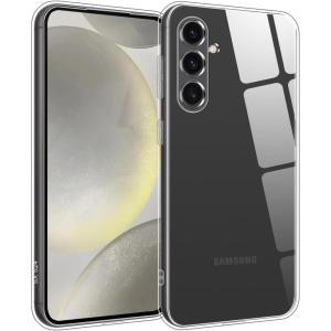 TENOC Phone Case for Samsung Galaxy S24, Clear Case Shockproof Protective Bumper Slim Cover(Clear)