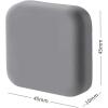 Self – Adhesive Silicone Door Handle Protectors, 2 Pcs | Anti – Impact, Shock – Absorbing, Stylish, Protect Doors from Scratches & Dents, Suitable for All Door Types, Grey(Gray)