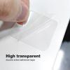 TENOC Nano Double Sided Tape Heavy Duty, Removable High Tack Adhesive Wall Tape Strips for Picture Hanging and Carpet Fixing, Multipurpose Mounting Tape, (1.6 x 1.6 inch, 50Pcs)