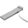 TENOC Reusable Cable Ties Hook Loop Cords Management Adjustable Cable Organizer Wire Straps, Black, 120 Pcs 6-Inch(Grey)