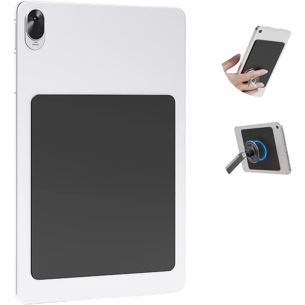 imageTENOC Universal Rubber Pad Sticker for Magnetic Everywhere Compatible with iPadGalaxy TabAndroid All Tablet Magnetic MountEBook Reader Holder Conversion Accessories 1Pcs Black