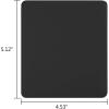 TENOC Universal Rubber Pad Sticker for Magnetic Everywhere Compatible with iPad/Galaxy Tab/Android All Tablet, Magnetic Mount/E-Book Reader Holder Conversion Accessories, 1Pcs, Black