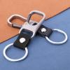 TENOC Leather Keychain, Key Holder Mens Belt Key Chain Ring, Car Keychain Keys Ring