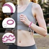TENOC Spiral Coil Keychain, Anti-lost Key Chain Holder Lanyard Cord for Sauna Outdoor Sports and Gym Pool(Mt-rose Pink)