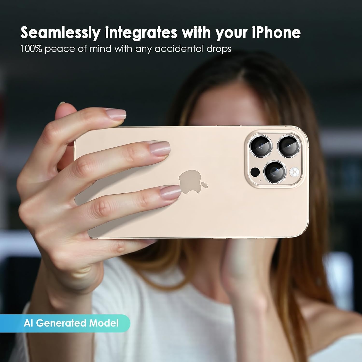image:imageTENOC Camera Lens Protector for iPhone 16 Pro amp iPhone 16 Pro Max 9H Tempered Glass Camera Screen Cover Metal Individual Ring SilverSilver