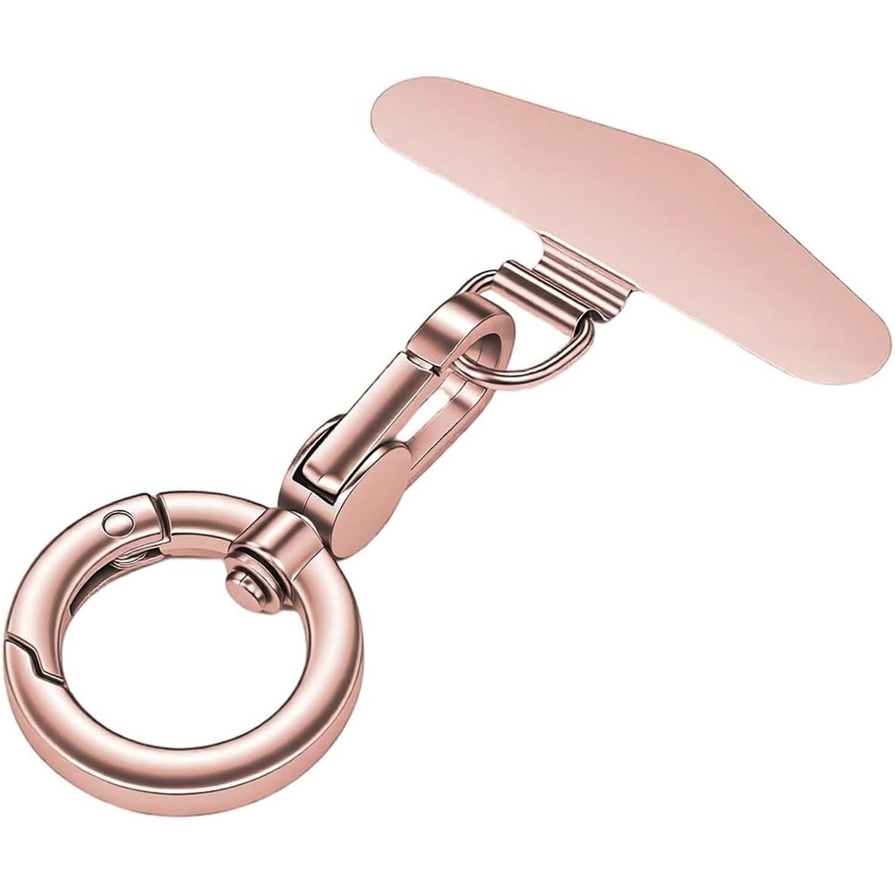 image:imageTENOC Metal Phone Tether with Spring Ring BlackSilverRose Gold