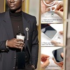 TENOC Metal Phone Tether with Spring Ring, Black+Silver(Rose Gold)