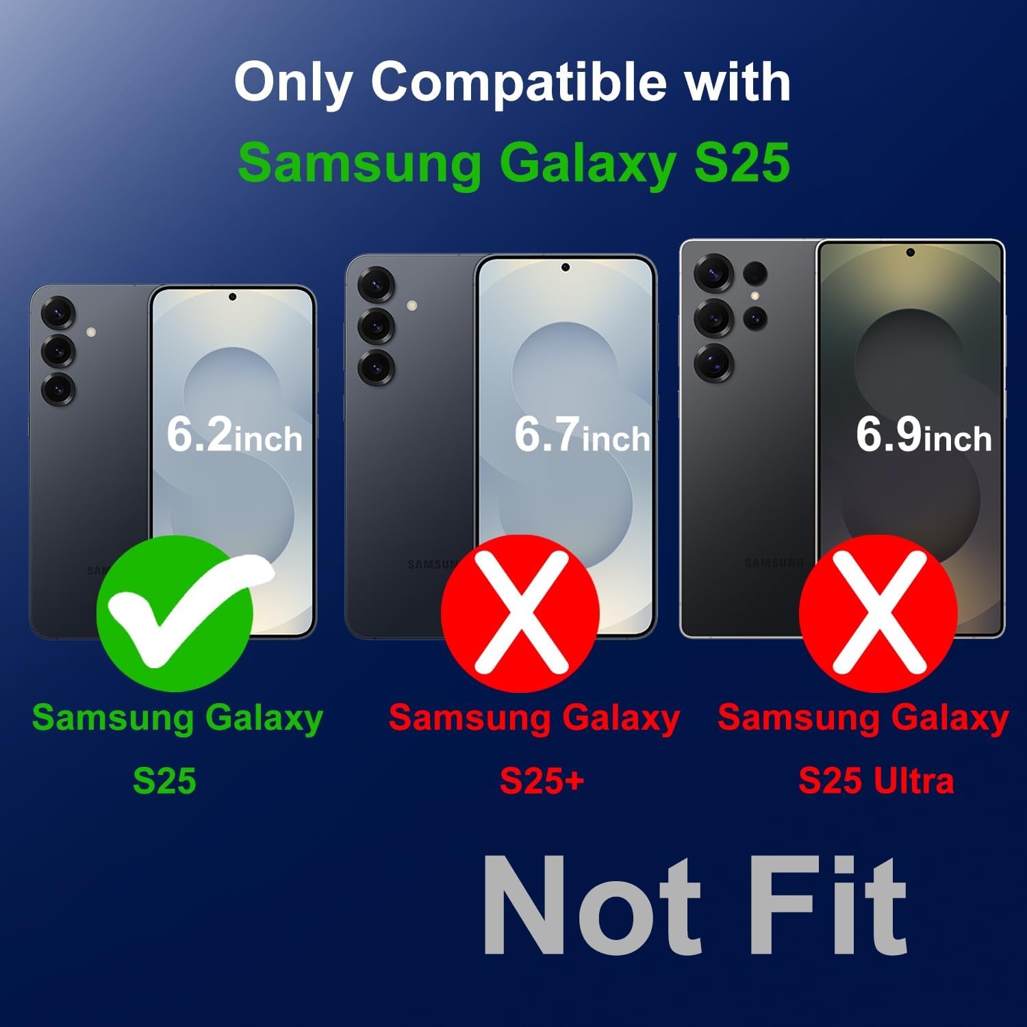 image:imageTENOC Camera Lens Protector for Samsung Galaxy Z Flip 7 BlackSilver