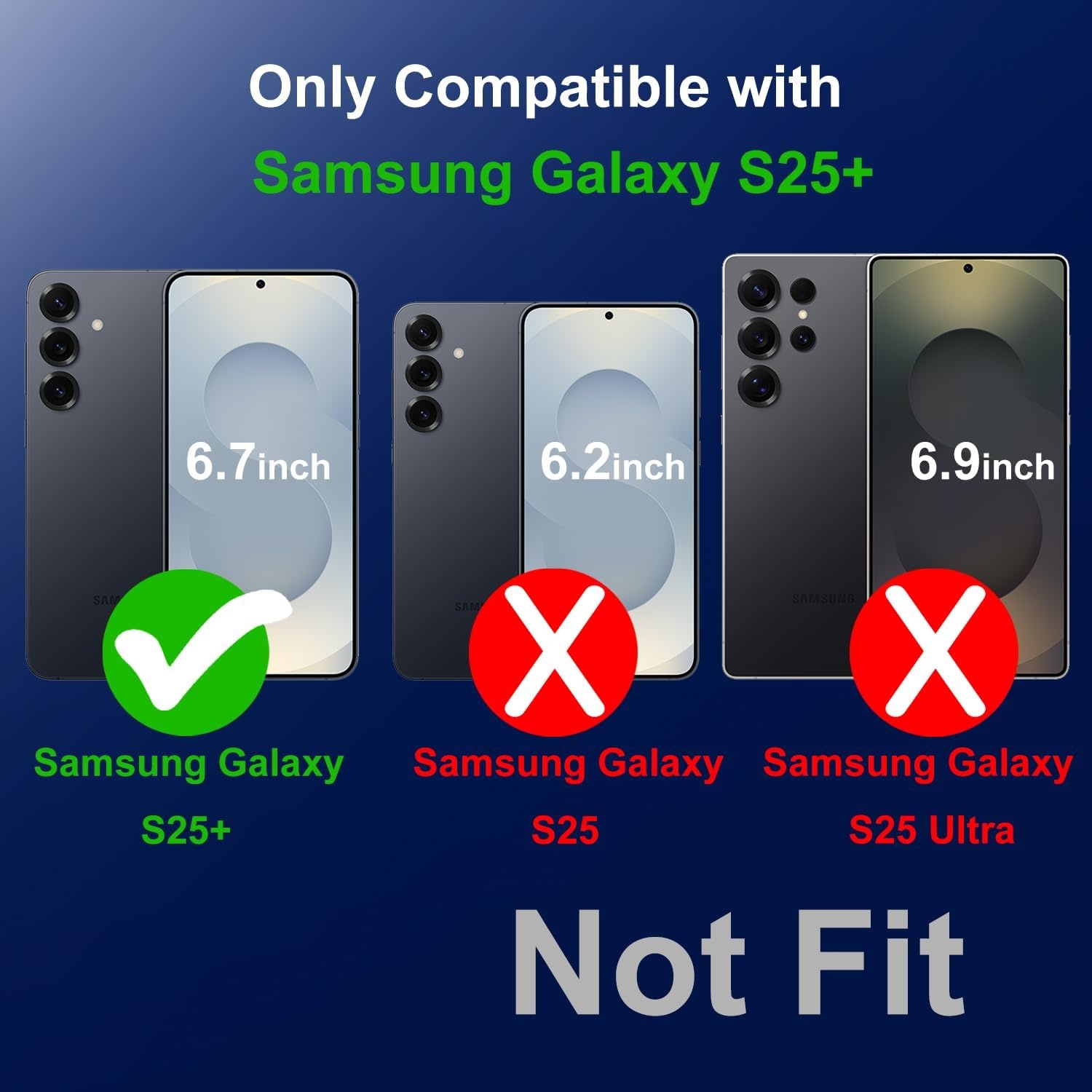image:imageTENOC Camera Lens Protector for Samsung Galaxy Z Flip 7 BlackSilver