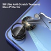 TENOC Camera Lens Protector for Samsung Galaxy Z Flip 7, Black(Black)