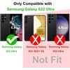 TENOC Camera Lens Protector for Samsung Galaxy Z Flip 7, Black(Silver)