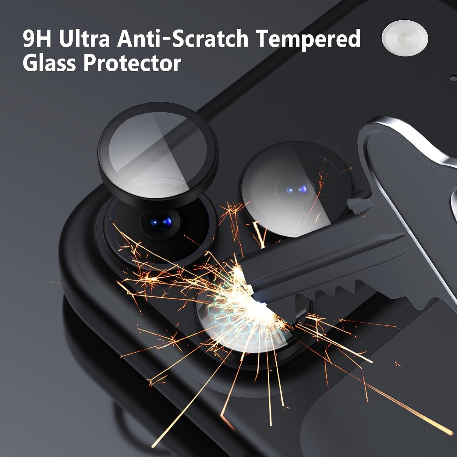 image:imageTENOC Camera Lens Protector for iPhone 18 Pro amp 18 Pro Max SilverBlack