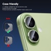 TENOC Camera Lens Protector for iPhone 18 Pro & 18 Pro Max, Silver(Green)