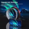 TENOC Camera Lens Protector for iPhone 18 Pro & 18 Pro Max, Silver(Red)