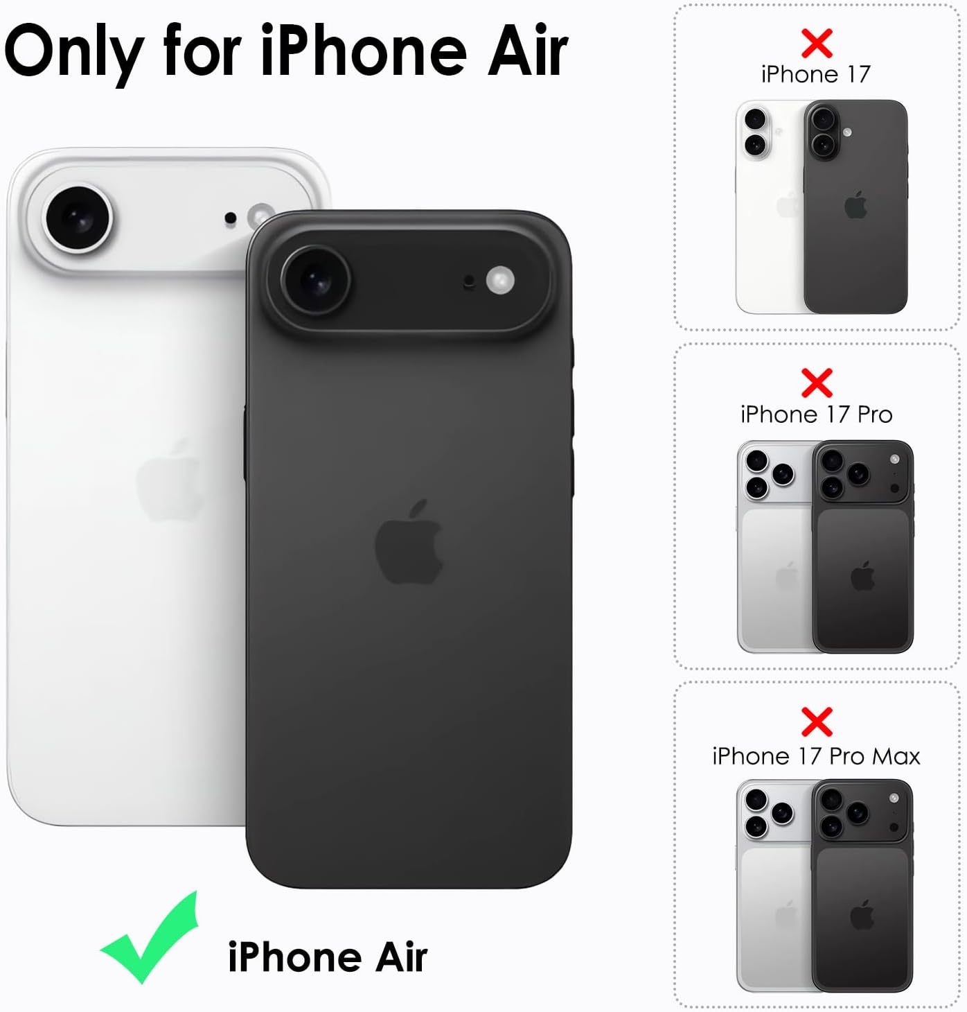 image:imageTENOC Phone Case Compatible with iPhone 17 Pro amp iPhone 18 Pro 63 InchClear