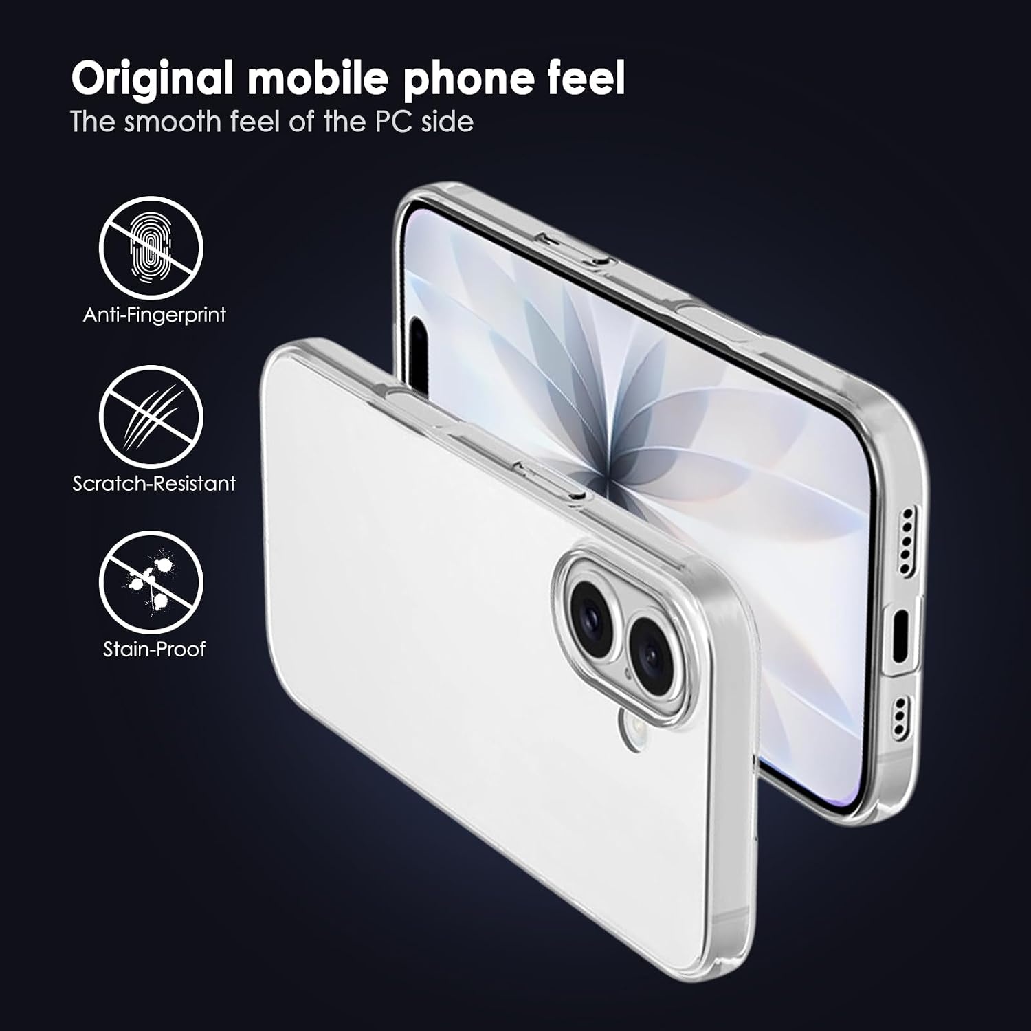 image:imageTENOC Phone Case Compatible with iPhone 17 Pro amp iPhone 18 Pro 63 InchClear