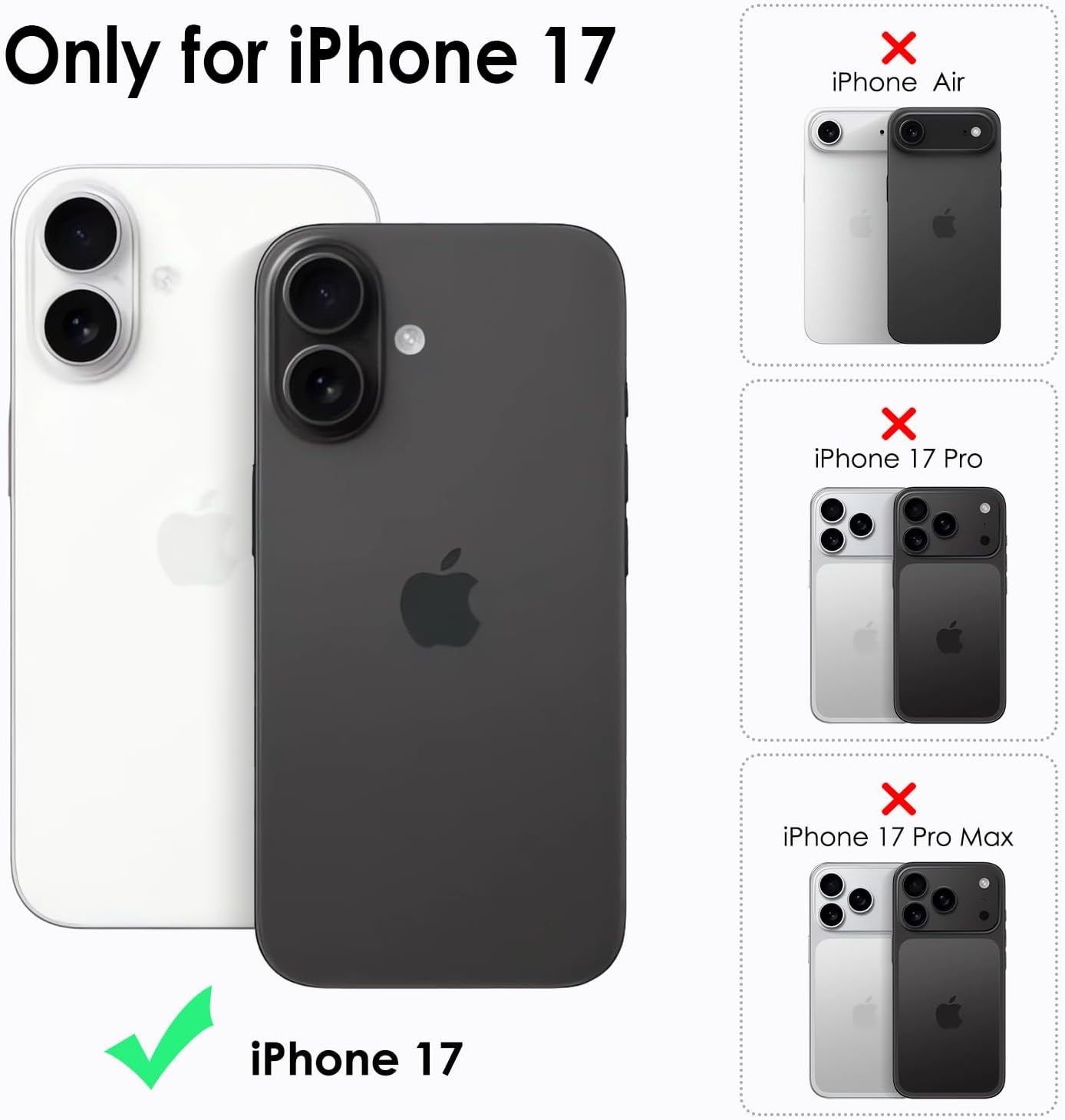 image:imageTENOC Phone Case Compatible with iPhone 17 Pro amp iPhone 18 Pro 63 InchClear