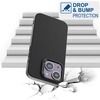TENOC Phone Case Compatible with iPhone 17 Pro & iPhone 18 Pro 6.3 Inch(Black)