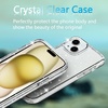 TENOC Phone Case Compatible with iPhone 17 Pro & iPhone 18 Pro 6.3 Inch(Clear Glitter)