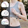 TENOC Spiral Coil Keychain, Anti-lost Key Chain Holder Lanyard Cord for Sauna Outdoor Sports and Gym Pool(Rainbow-s2)