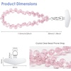 TENOC Beaded Phone Wrist Strap, Burgundy(A-pink)