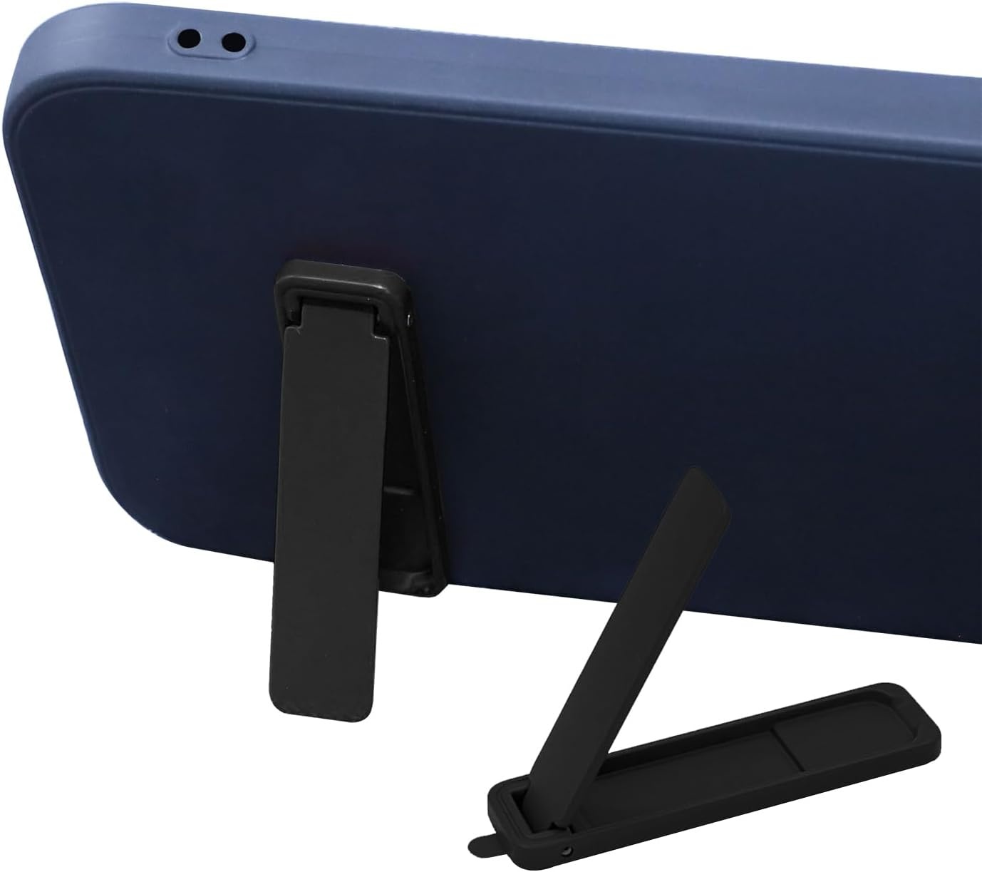 image:imagePhone Kickstand Universal Protable Sticky Vertical and Horizontal Stand Adjustable Holder for Cell Phone Case BlueBlack
