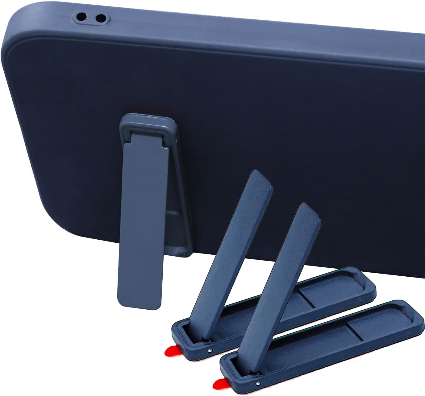 image:imagePhone Kickstand Universal Protable Sticky Vertical and Horizontal Stand Adjustable Holder for Cell Phone Case BlueBlue