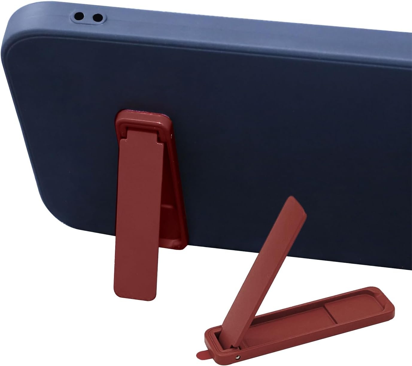 image:imagePhone Kickstand Universal Protable Sticky Vertical and Horizontal Stand Adjustable Holder for Cell Phone Case BlueRed