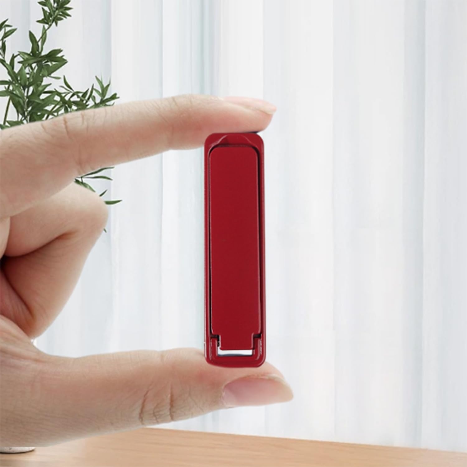 image:imagePhone Kickstand Universal Protable Sticky Vertical and Horizontal Stand Adjustable Holder for Cell Phone Case BlueRed
