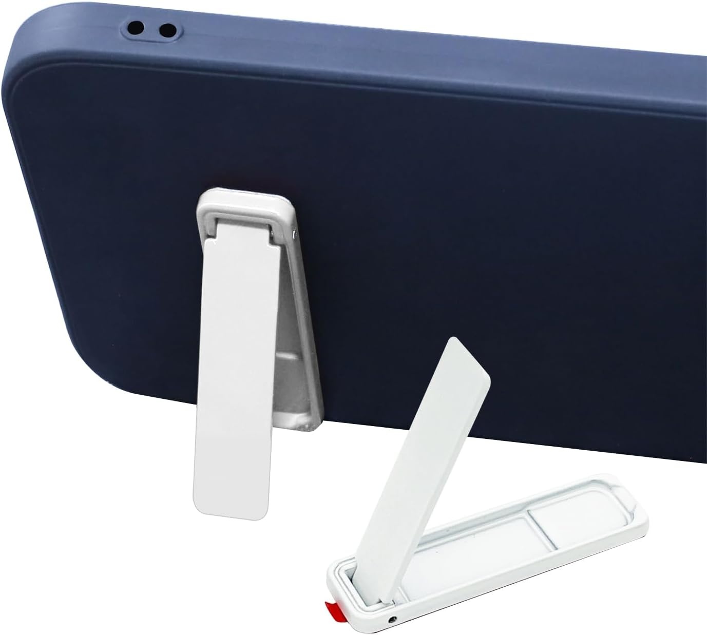 image:imagePhone Kickstand Universal Protable Sticky Vertical and Horizontal Stand Adjustable Holder for Cell Phone Case BlueWhite