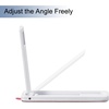 Phone Kickstand Universal Protable Sticky Vertical and Horizontal Stand Adjustable Holder for Cell Phone Case, Blue(White)