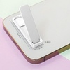 Phone Kickstand Universal Protable Sticky Vertical and Horizontal Stand Adjustable Holder for Cell Phone Case, Blue(White)